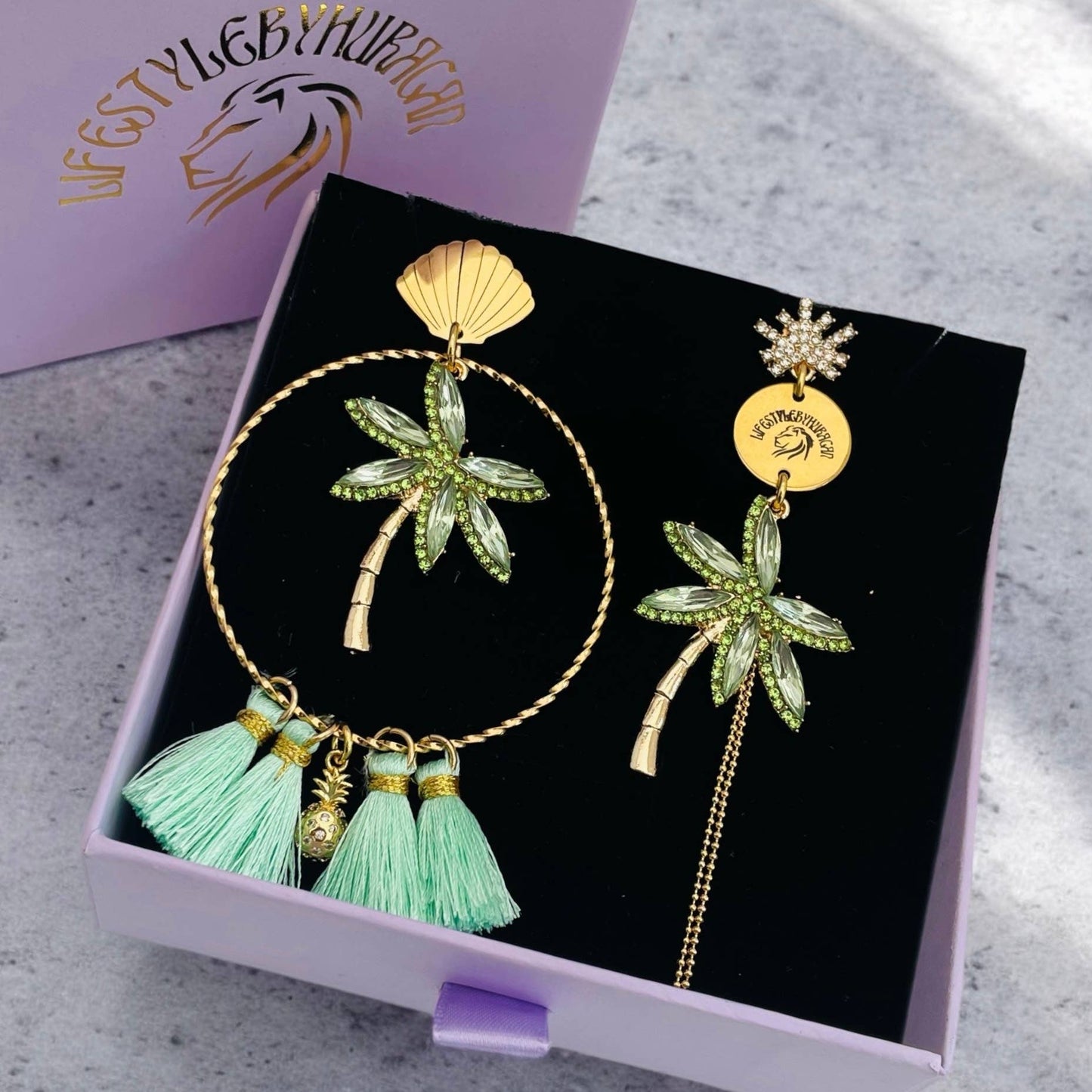 Coffret de boucles d'oreilles Torre