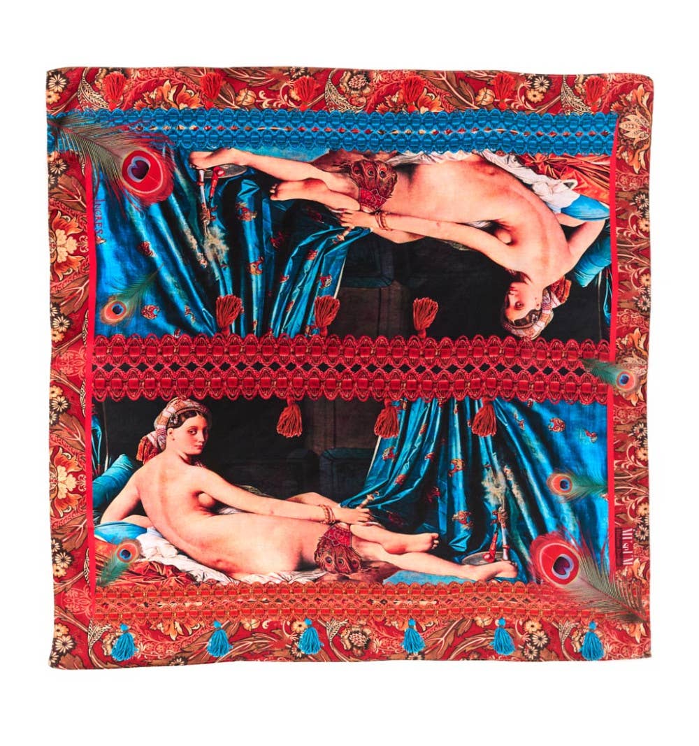 Foulard La Grande Odalisque: Taille Unique