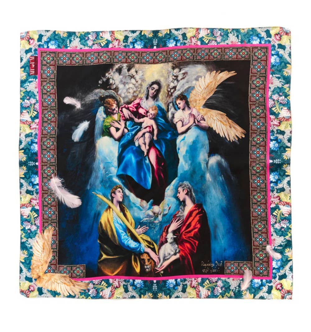 Foulard Vierge à l'enfant: Taille Unique
