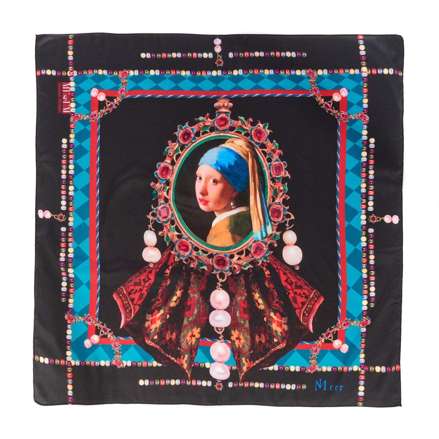 Foulard Jeune Fille à la Perle