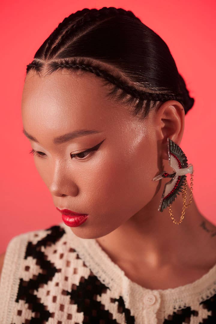 Japan Bird | Boucles d'oreilles