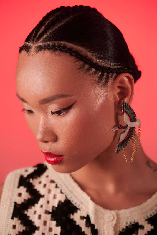 Japan Bird | Boucles d'oreilles
