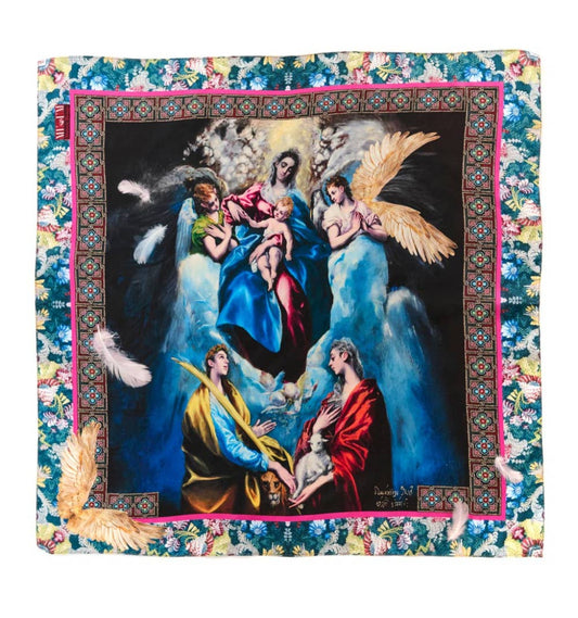 Foulard Vierge à l'enfant: Taille Unique
