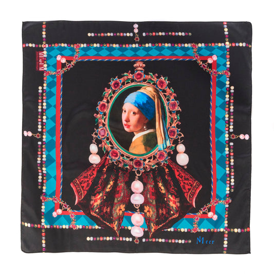 Foulard Jeune Fille à  la Perle