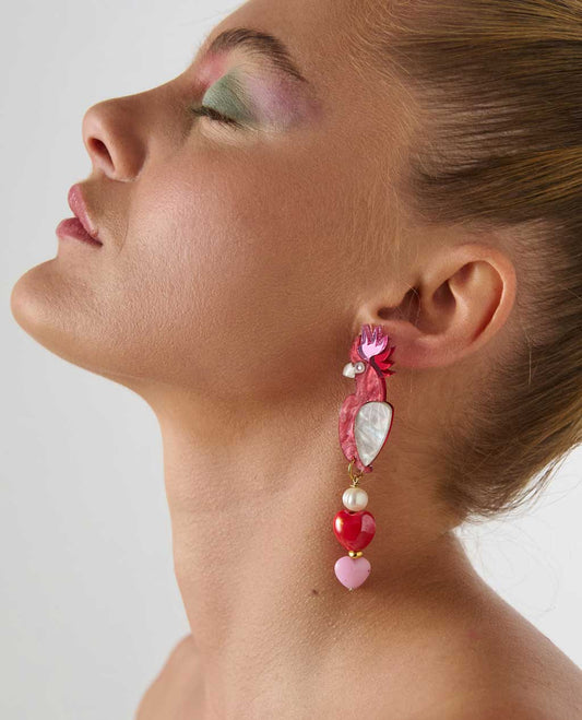 Cockatou | Boucles d'oreilles